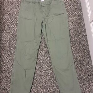 Old Navy Green Pixie Dress Pants